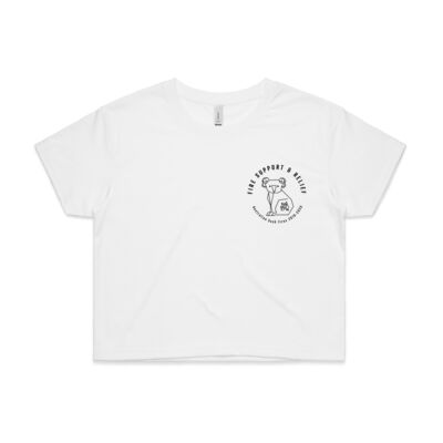  Koala Fire Support and Relief Women's Crop (light) Thumbnail